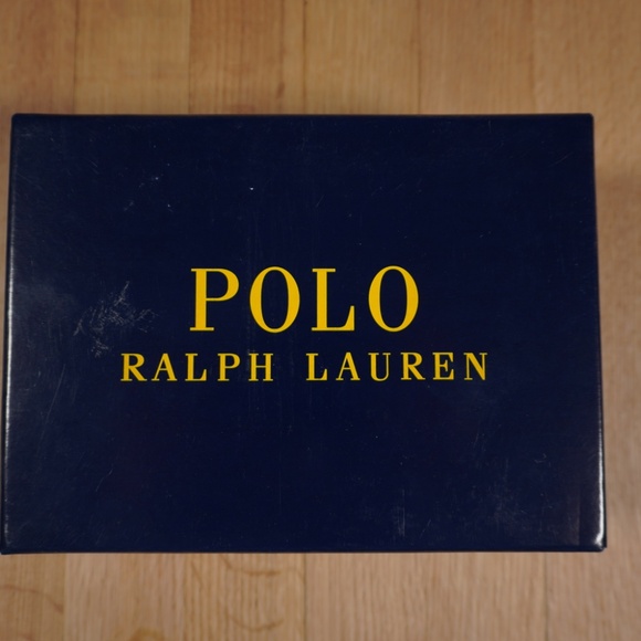 Polo Ralph Lauren Bryn Fisherman II Cream Navy Toddler Size 9 Canvas Brand New - Picture 11 of 12